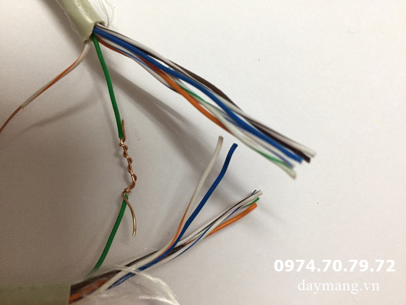 cách nối dây mạng bị đứt bằng tay